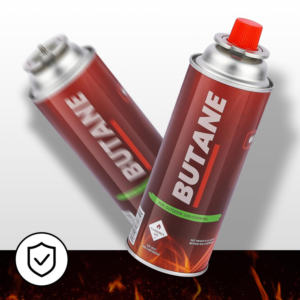 4 Pack Butane Fuel Canisters A191258