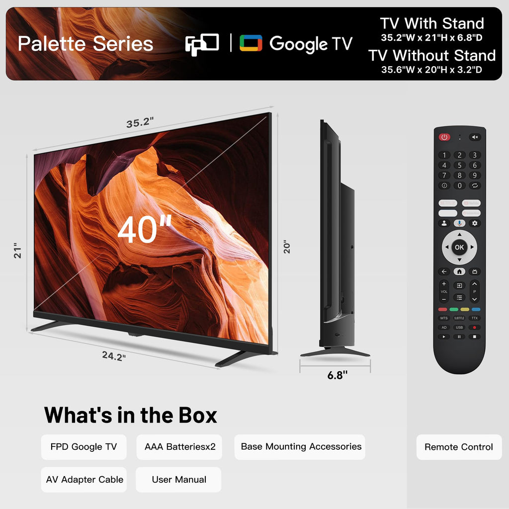 40-inch 1080p Full HD Smart TV E427