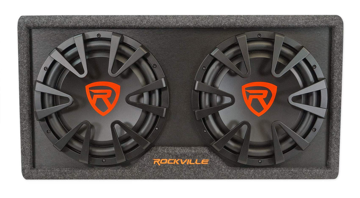 Dual 12" Powered Car Subwoofer I61476