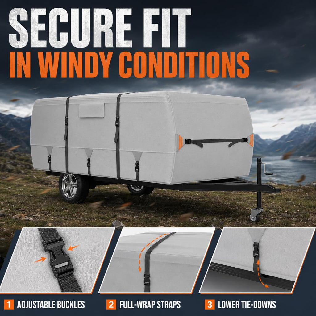 420D Oxford Folding Camper Cover X999502