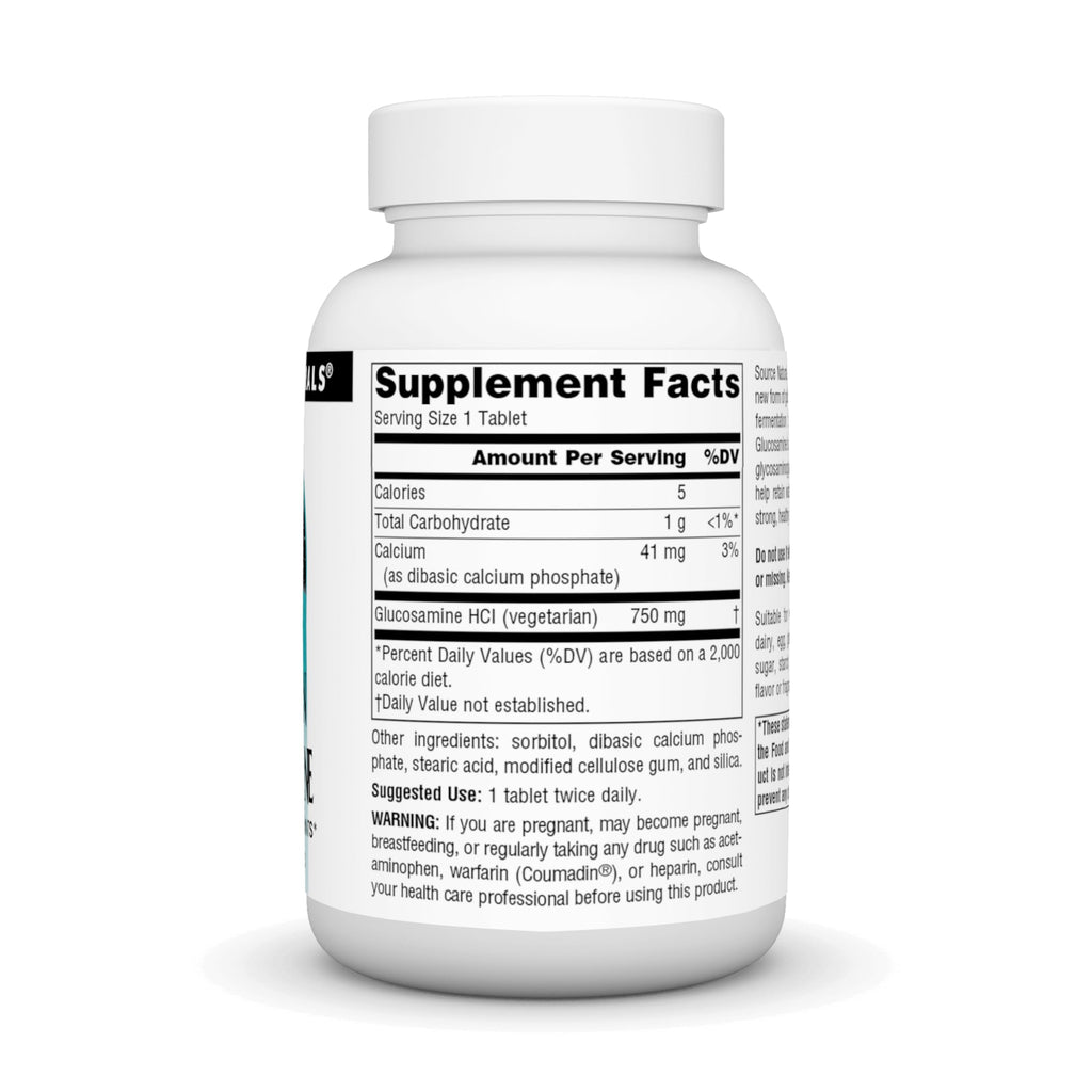 Vegetarian Glucosamine 750 mg 60 Tablets D629997