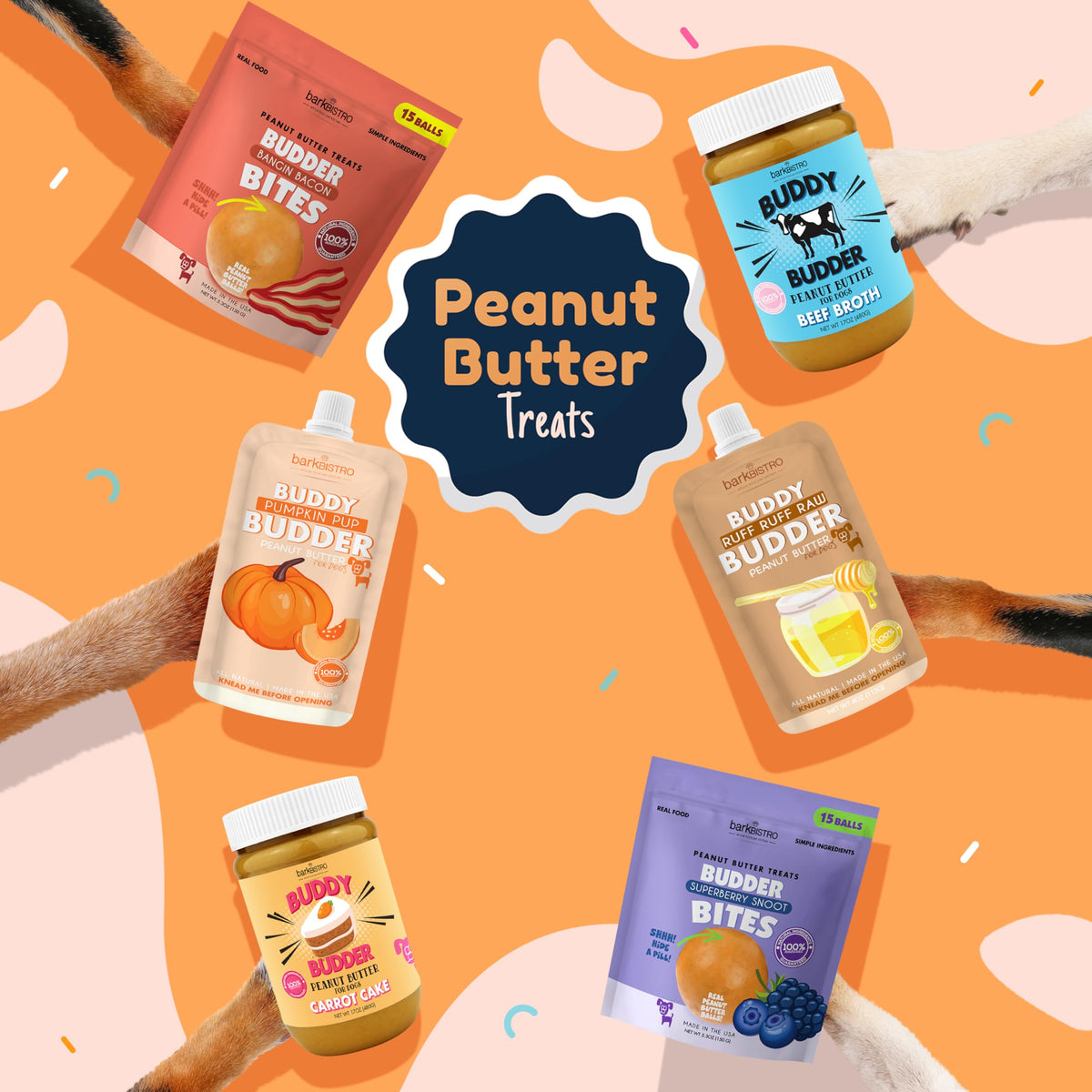 100% Natural Dog Peanut Butter 17oz D424