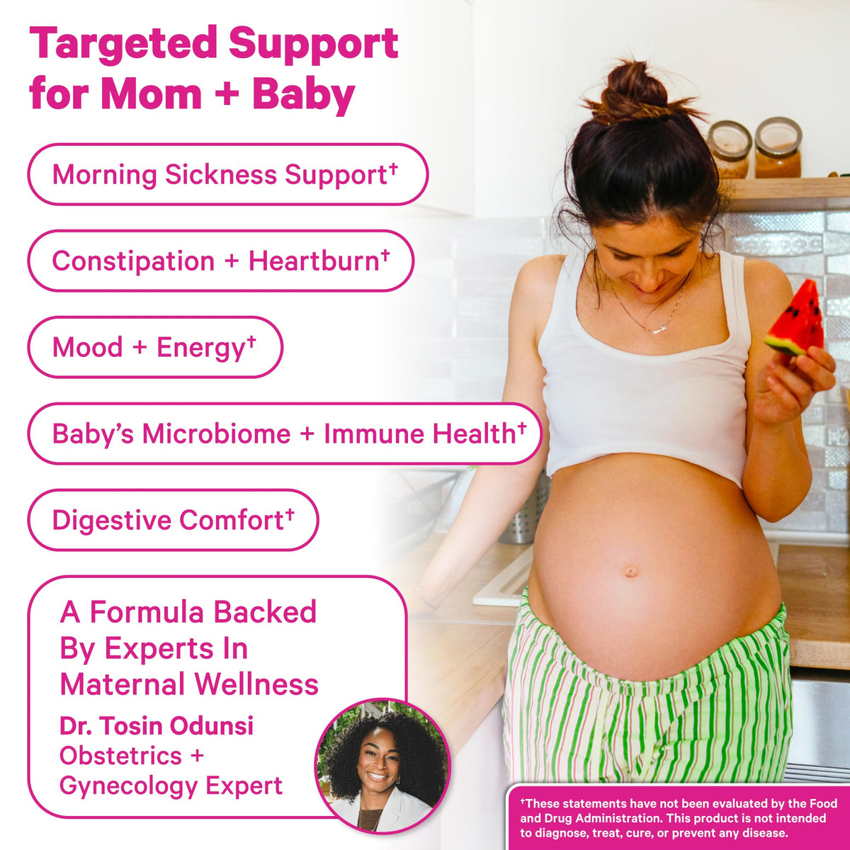 Prenatal Probiotic 50 Billion CFU 30 Capsules K2160