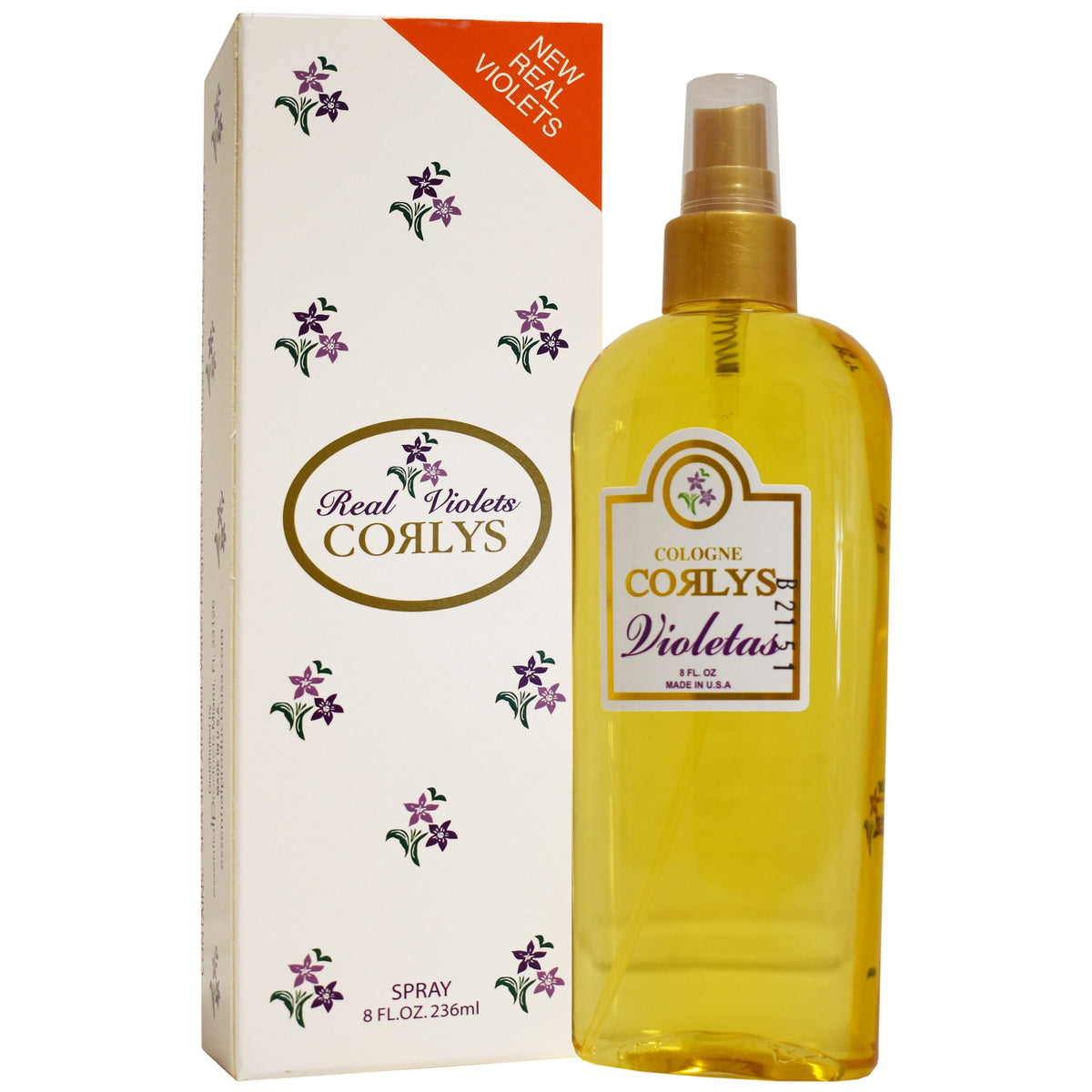 Violets Spray Cologne 8 Oz W5492