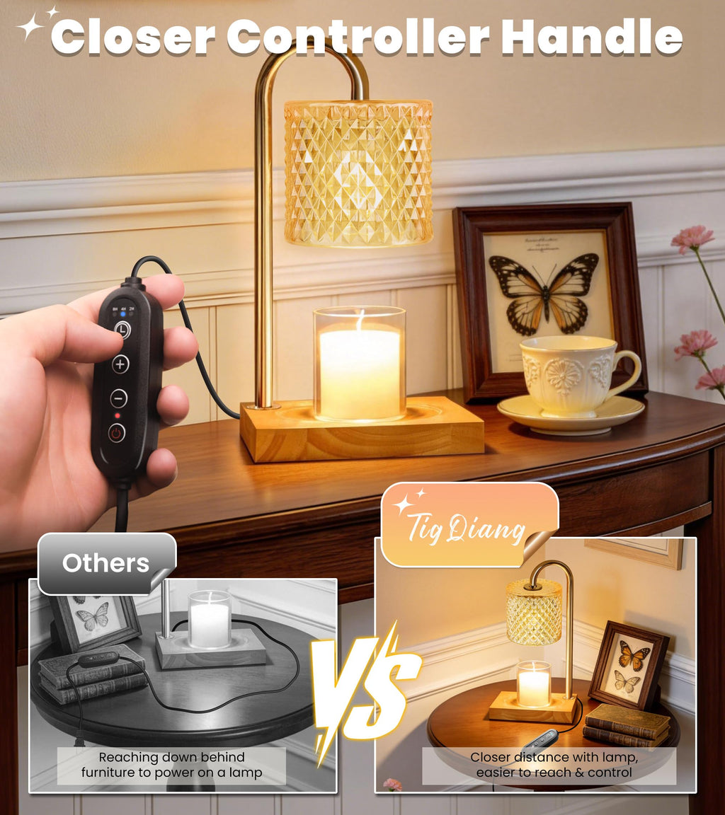 Candle Warmer Lamp with Timer A8637