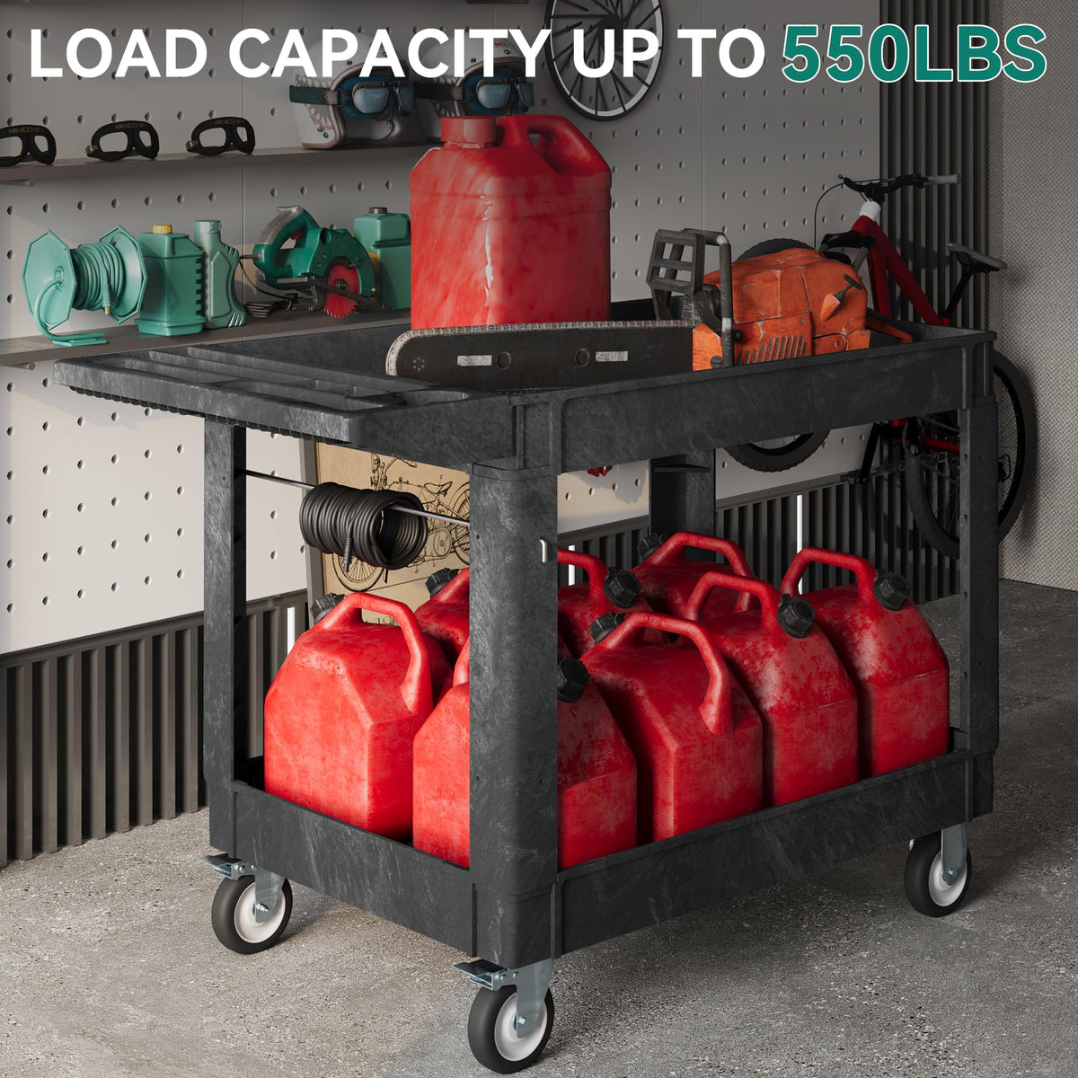 Utility Cart on Wheels 45 x 25 Inch M27250