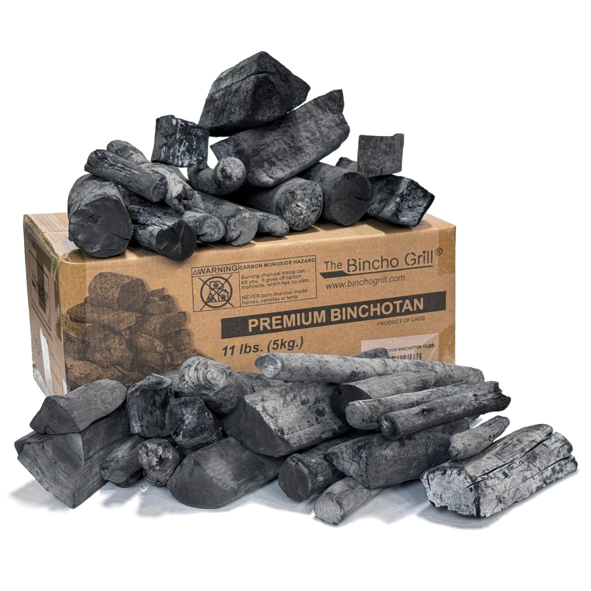 Binchotan Charcoal 11 lbs Hardwood 95% Carbon A105034