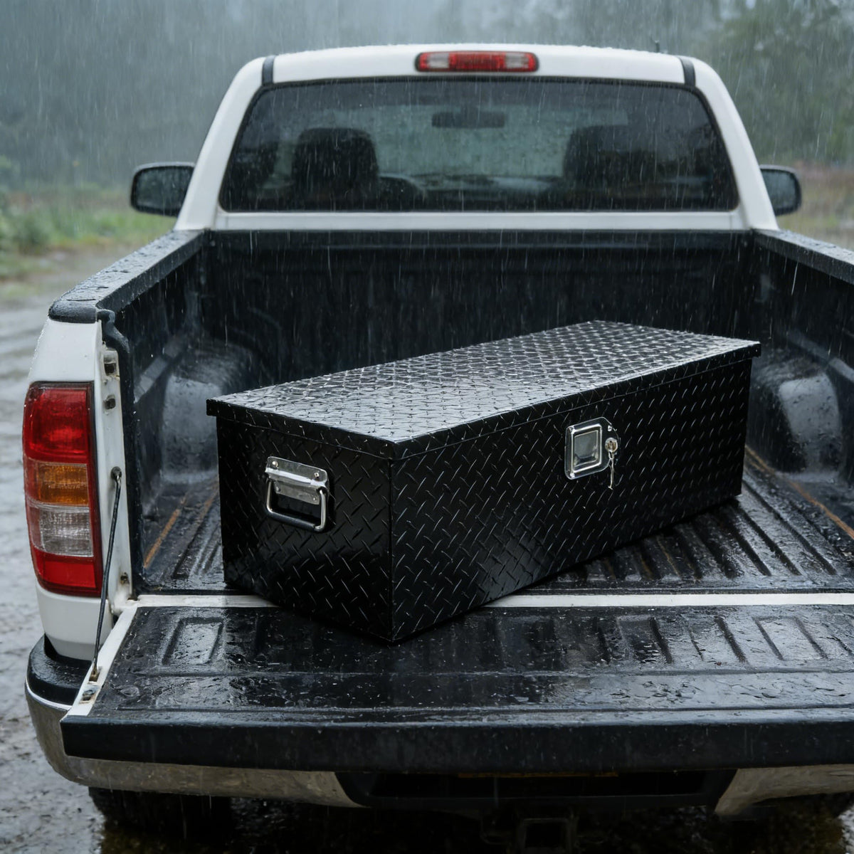 39" Aluminum Lockable Truck Tool Box Y200554