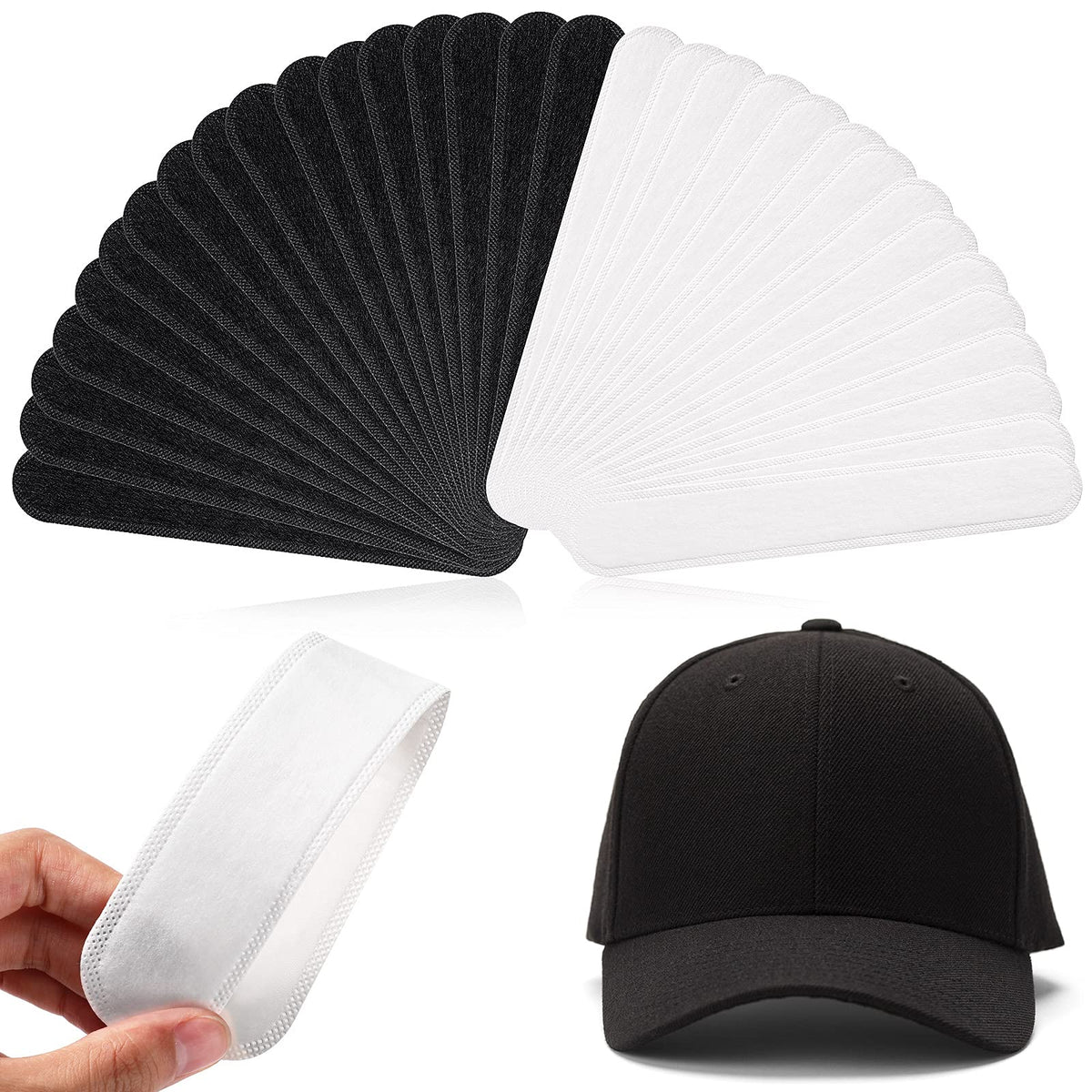 30 Pcs Disposable Hat Sweat Liner H6881