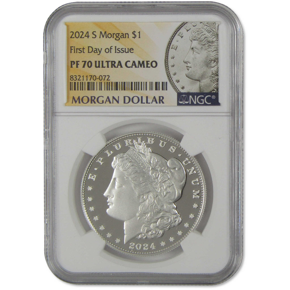 2024 Morgan Silver Dollar Proof Coin M4987