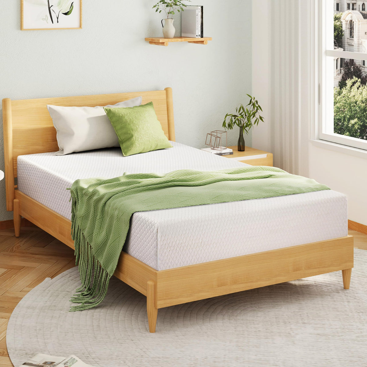 Full Size 8 Inch Medium Firm Memory Foam Mattress H97284