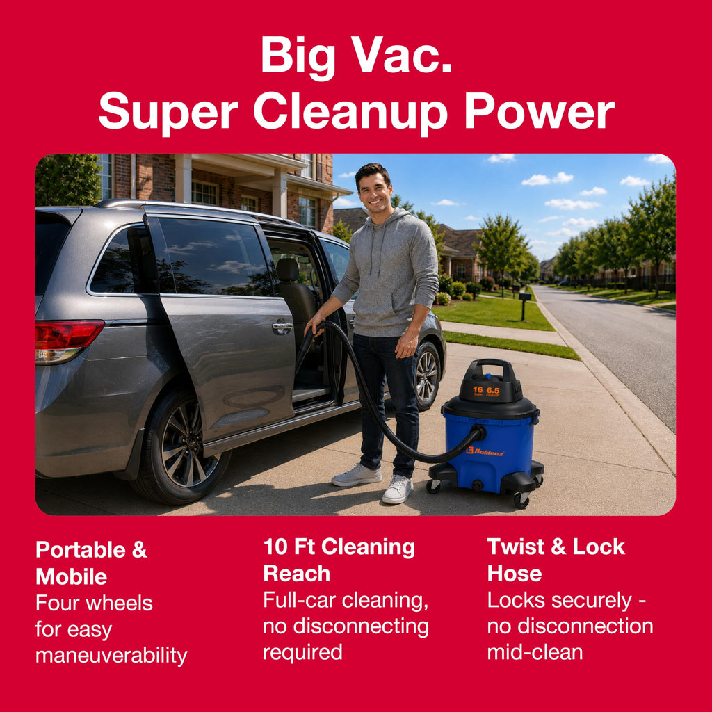 16 Gallon Wet Dry Vacuum Cleaner Z540154