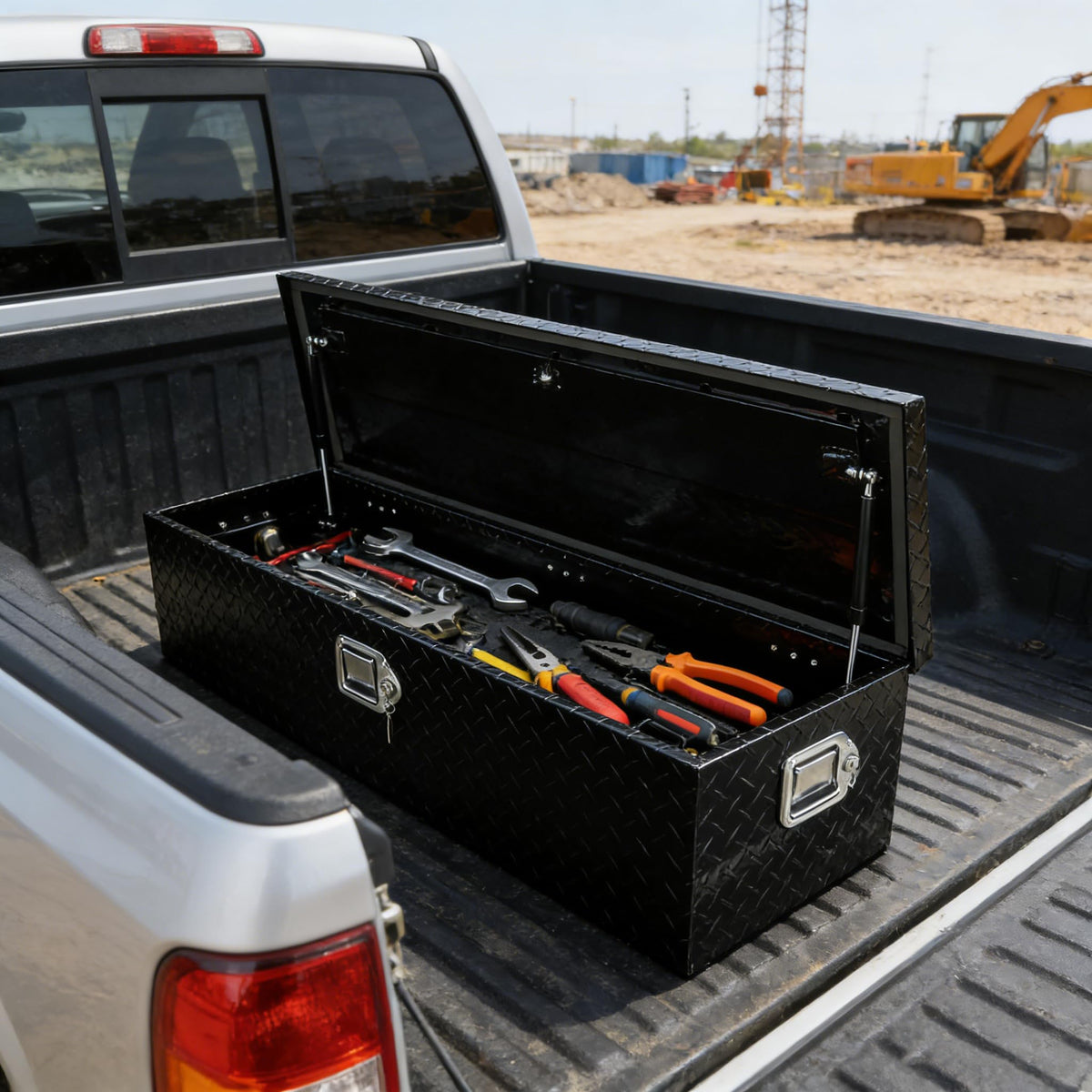 39" Aluminum Lockable Truck Tool Box Y200554