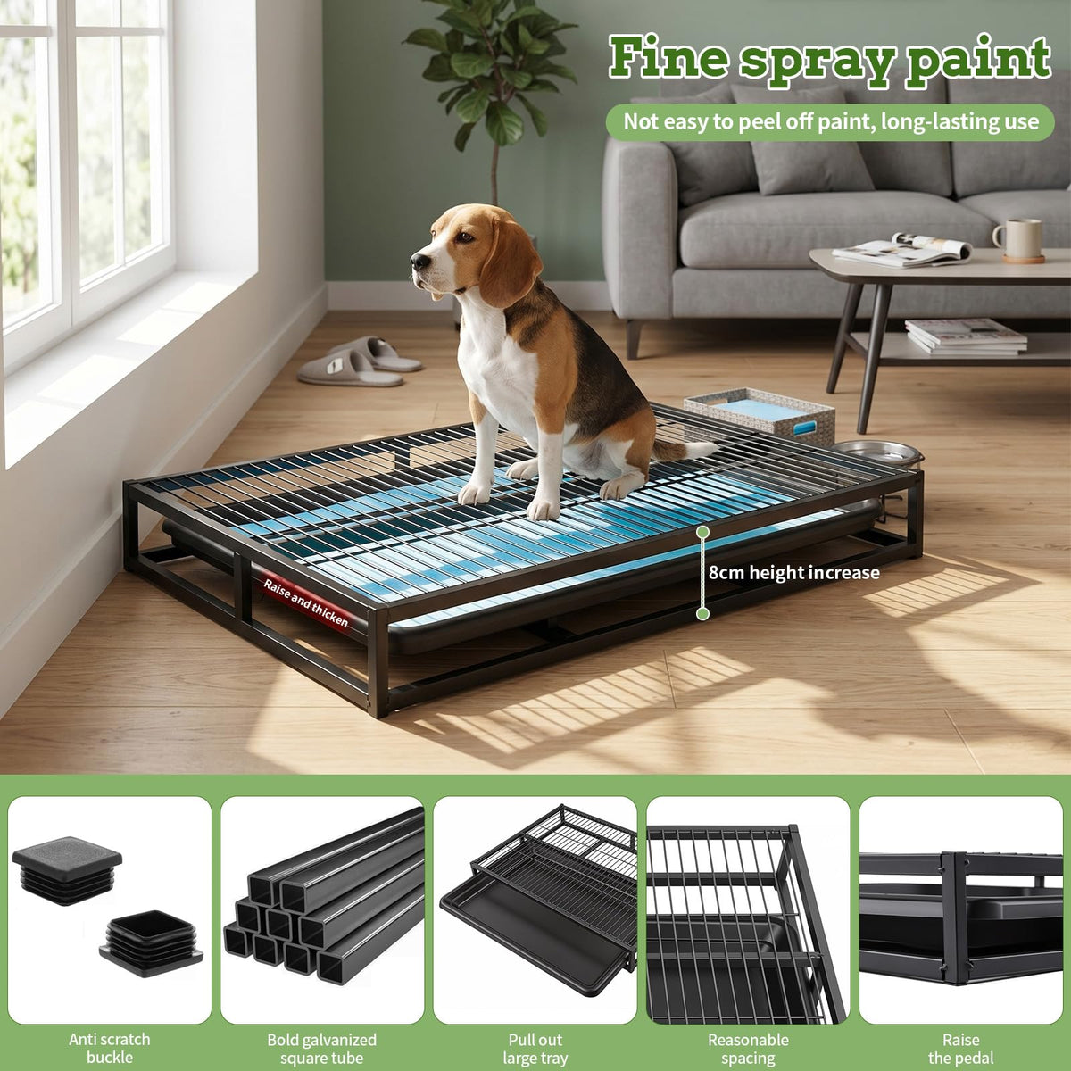 304 Stainless Steel Grass Potty Tray B827