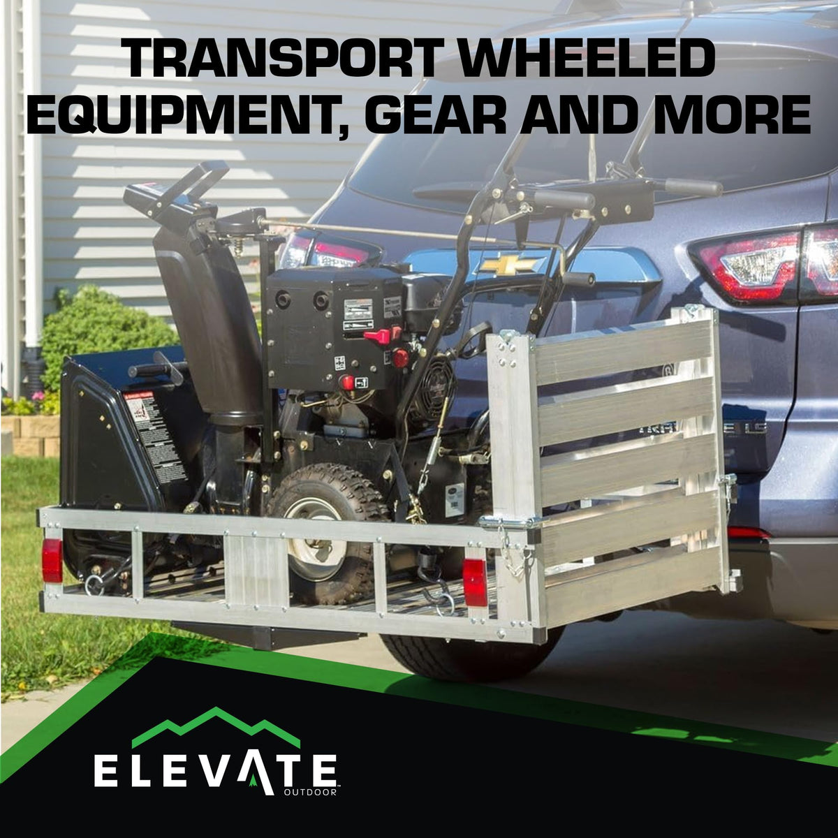 Deluxe Cargo Carrier with Folding Loading Ramp Z327