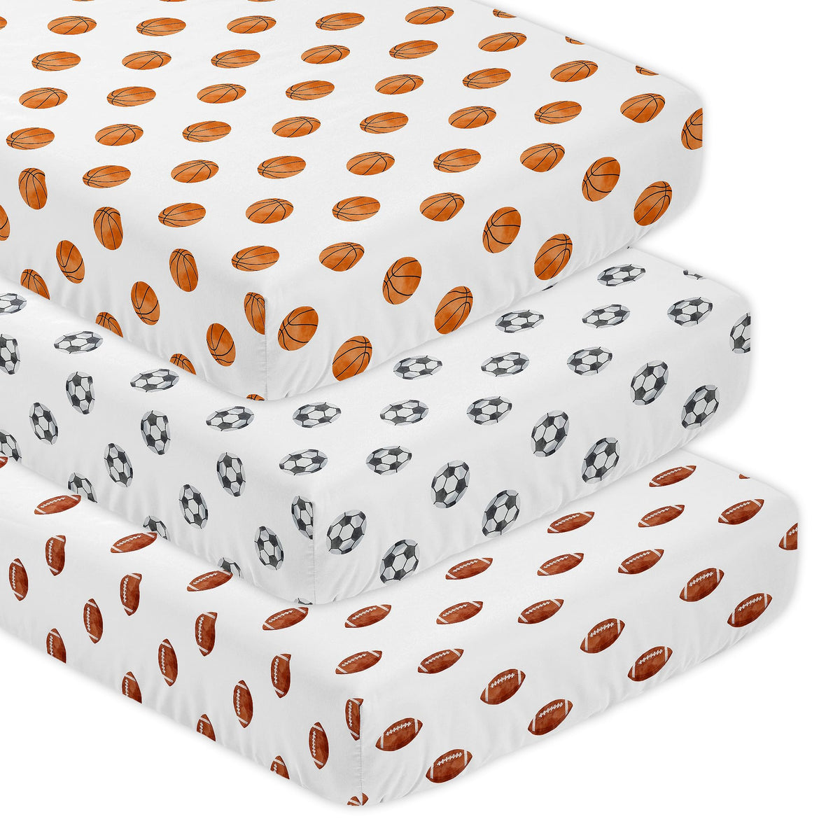 3-Piece Baby Crib Sheets Set Z4140